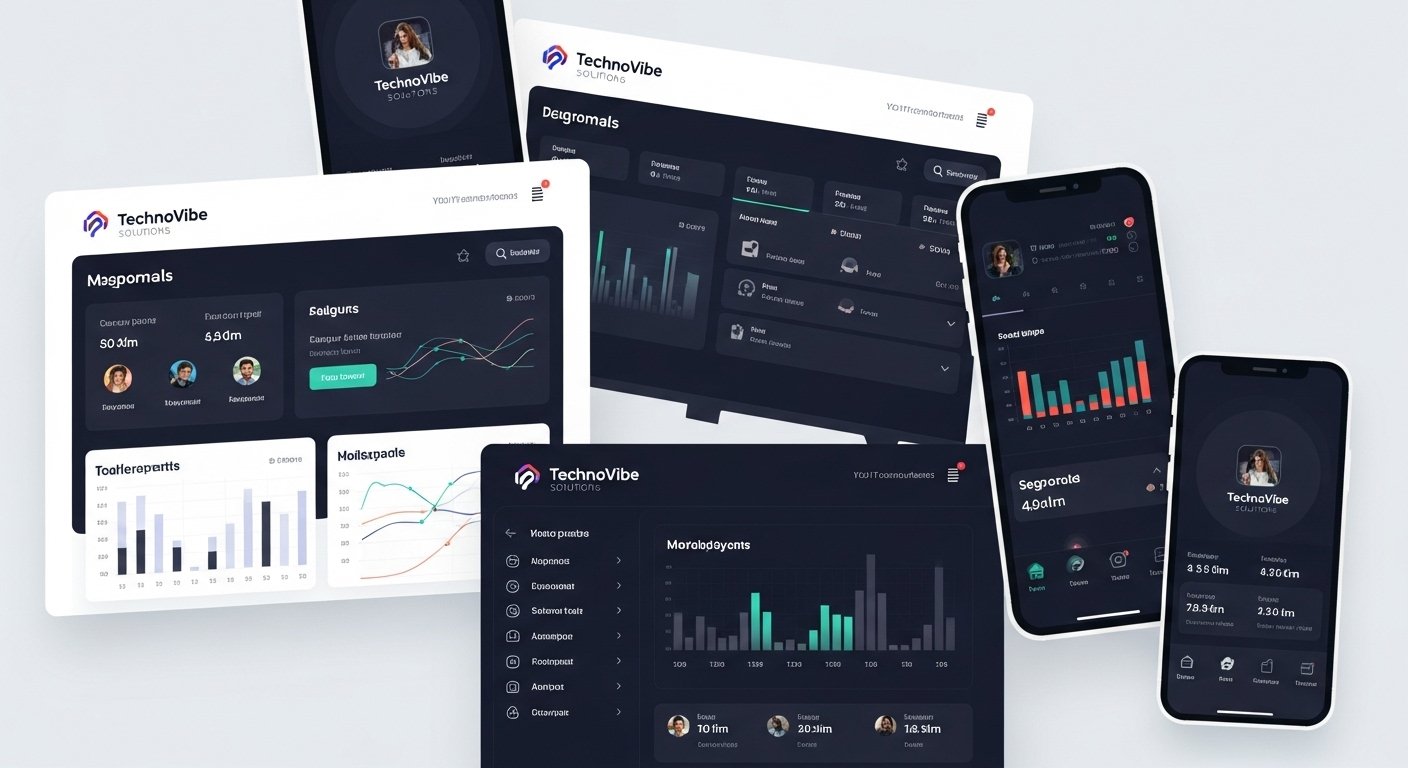 TechnoVibe Solutions Logo